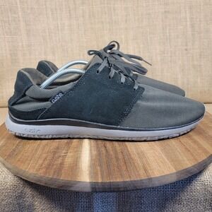 Cushe Getaway Casual Shoes Men's Size 12 Lightweight Sneakers Comfort Black Gray